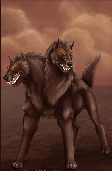 two headed monster mythology|ORTHRUS (Orthros)